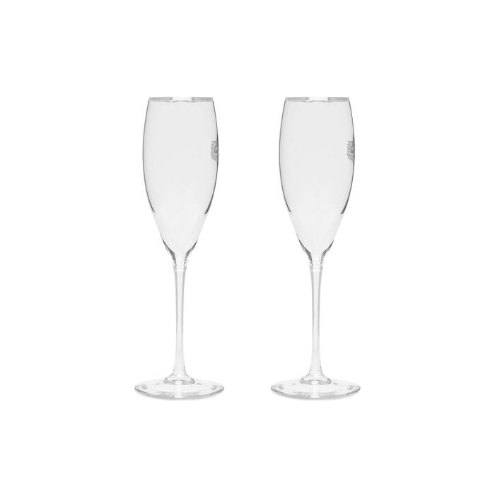 champagne glasses silver