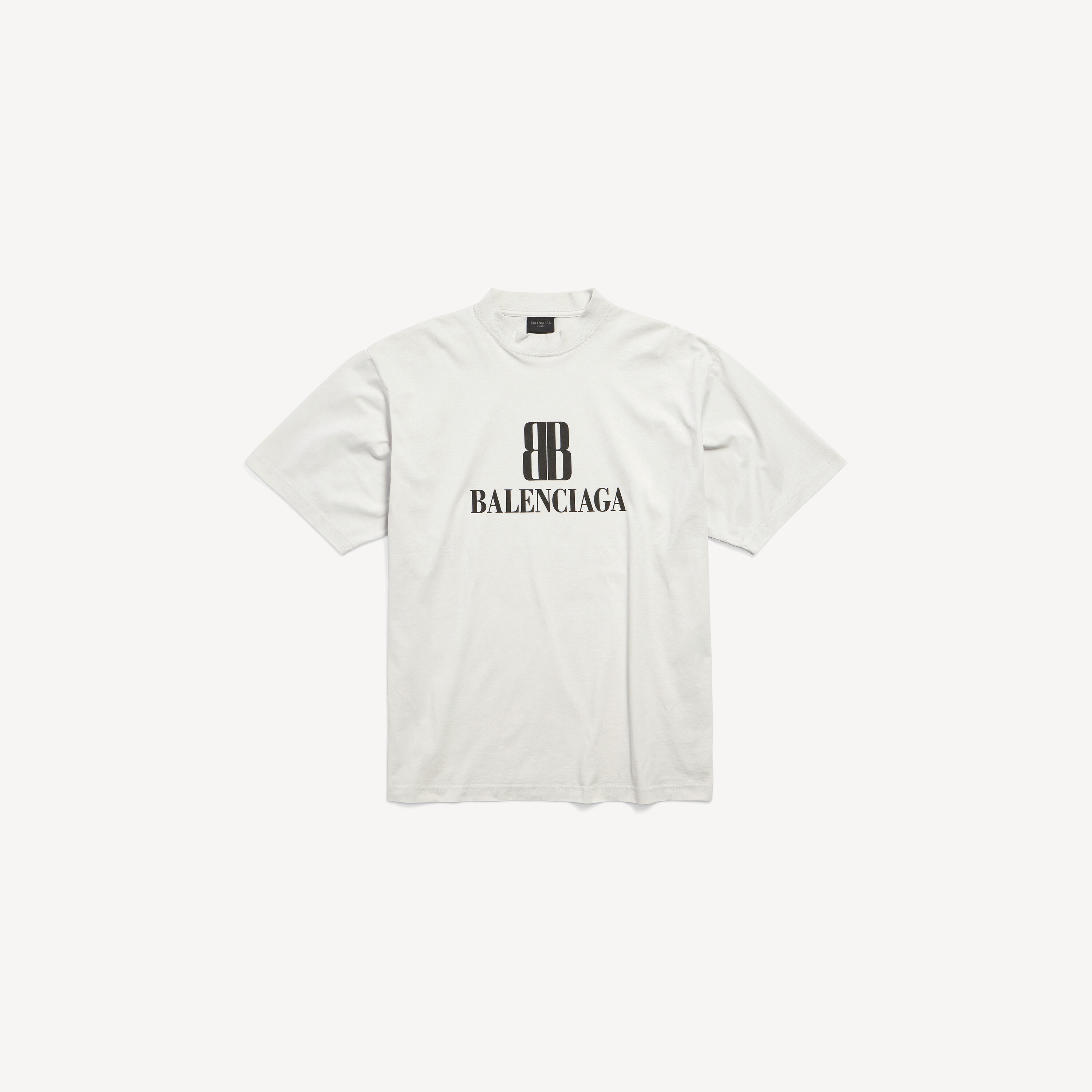 新品BALENCIAGA ホワイト Tシャツ Balenciaga White DIY Metal T-Shirt Balenciaga
