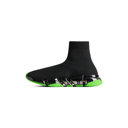 speed 2.0 full clear sole recycled knit sneaker