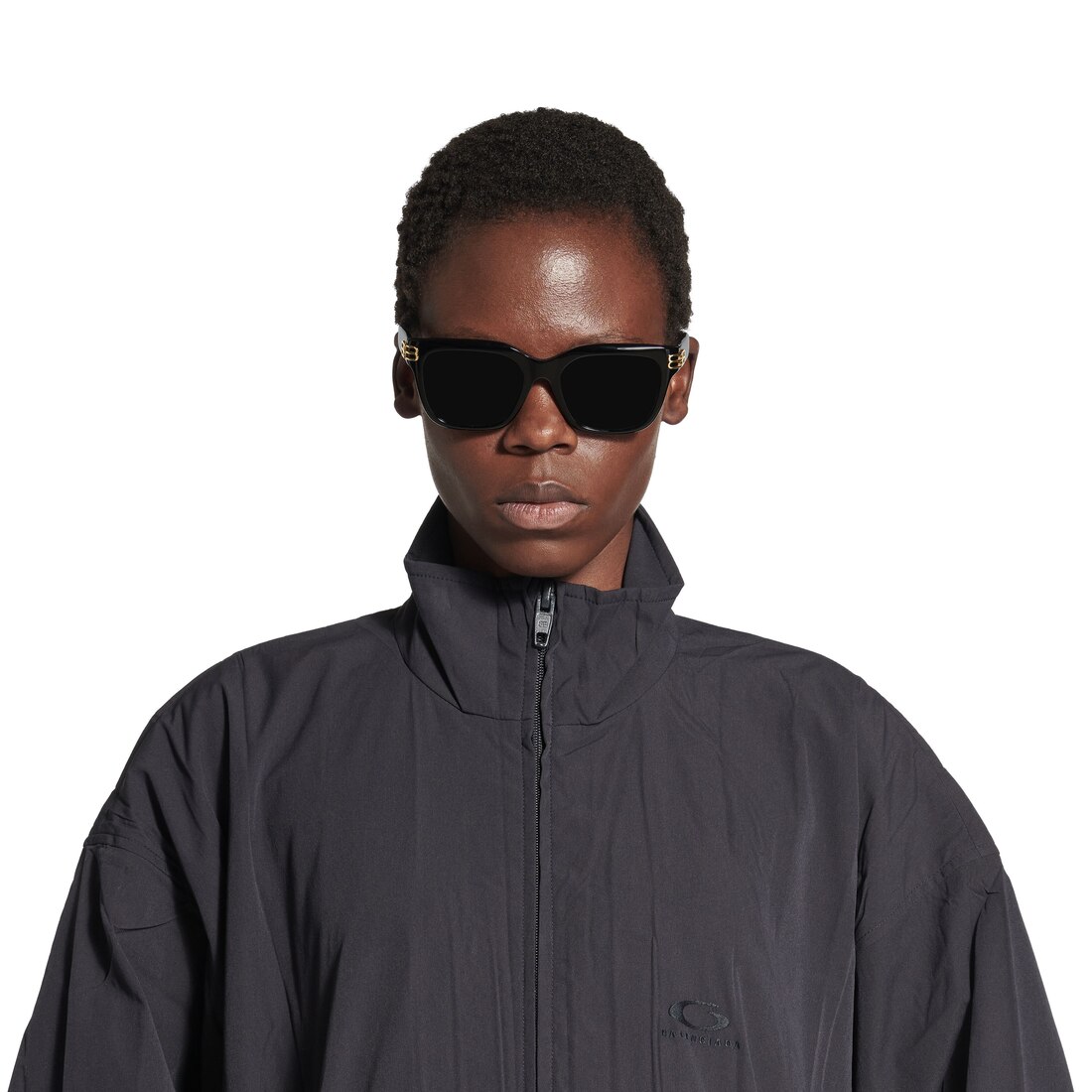 【BALENCIAGA】Casino Square AF Sunglasses サングラス Women's Casino Square Af Sunglasses in Black | Balenciaga US