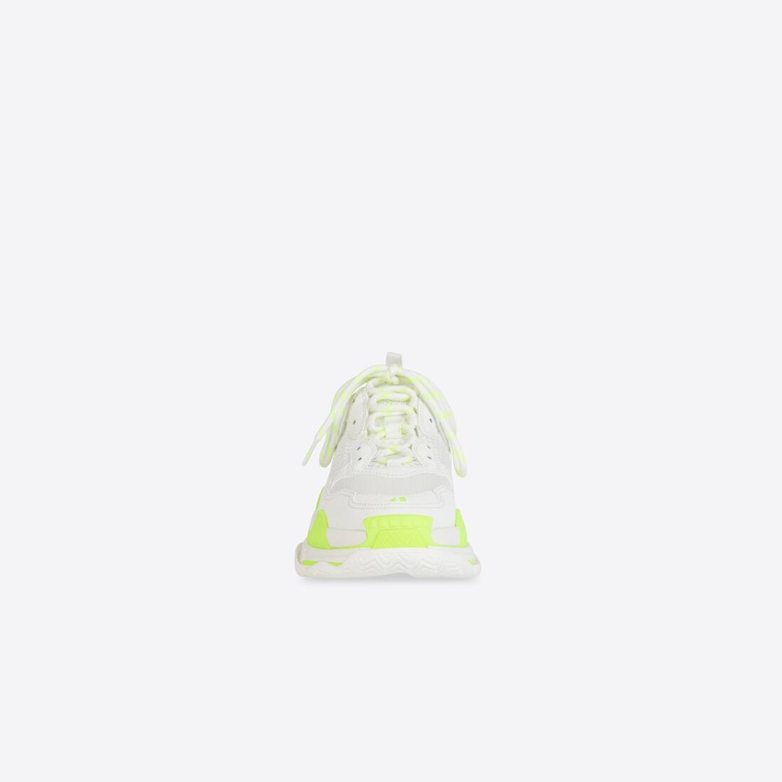 Men's Triple S Sneaker in Neon Yellow/white | Balenciaga Canada EN - Image 2