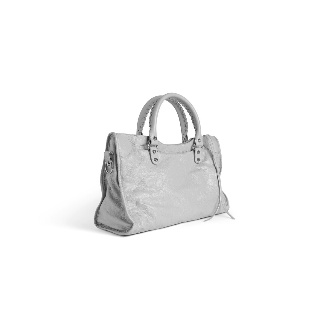 ハンドバッグ Balenciaga Light Grey Leather Medium Le City Handbag Women's Le City Bag Medium in Light Grey | Balenciaga US