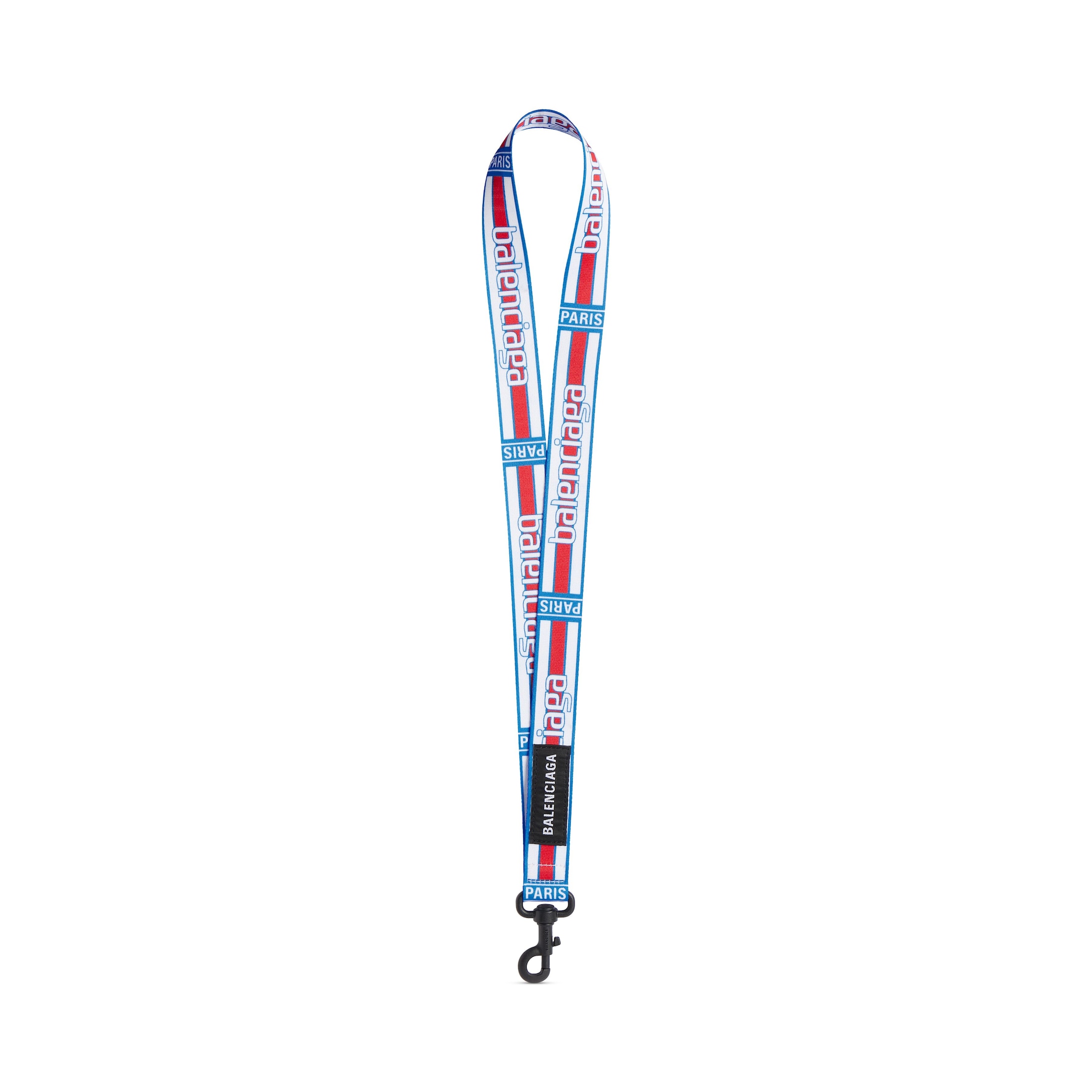 Balenciaga Lanyard Snap Hook - Blue - Unisex - Polyester