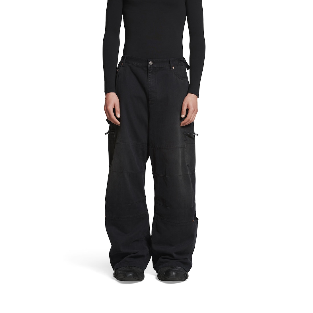 Balenciaga black sale pants