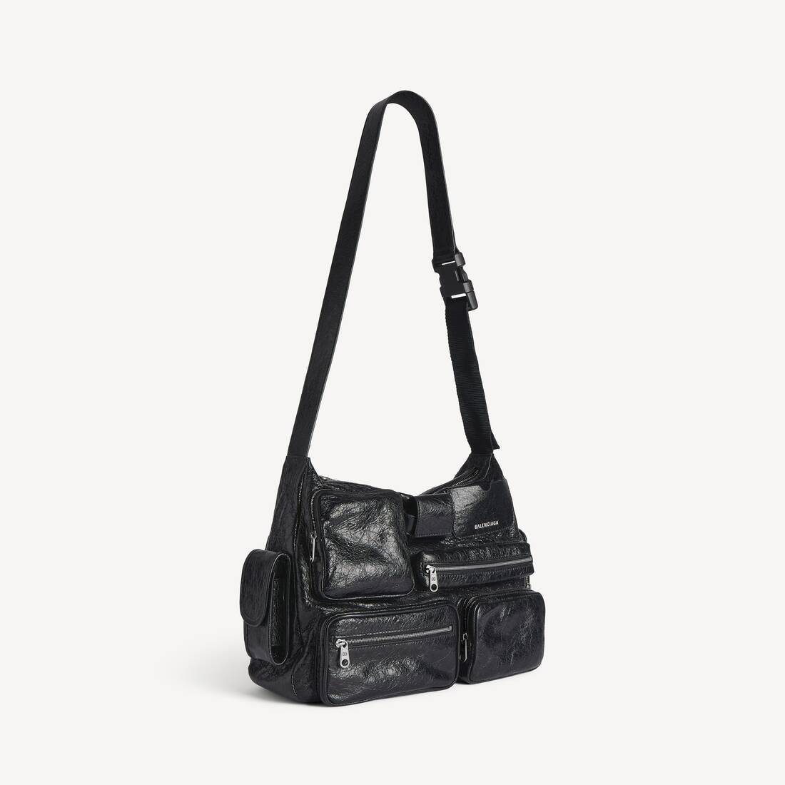 발렌시아가 남성 블랙 슈퍼버지 메신저 백 785297210C81000