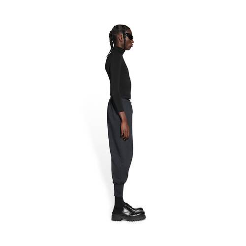 Men's 3b Sports Icon Tuck-in Sweatpants in Black Faded | Balenciaga US