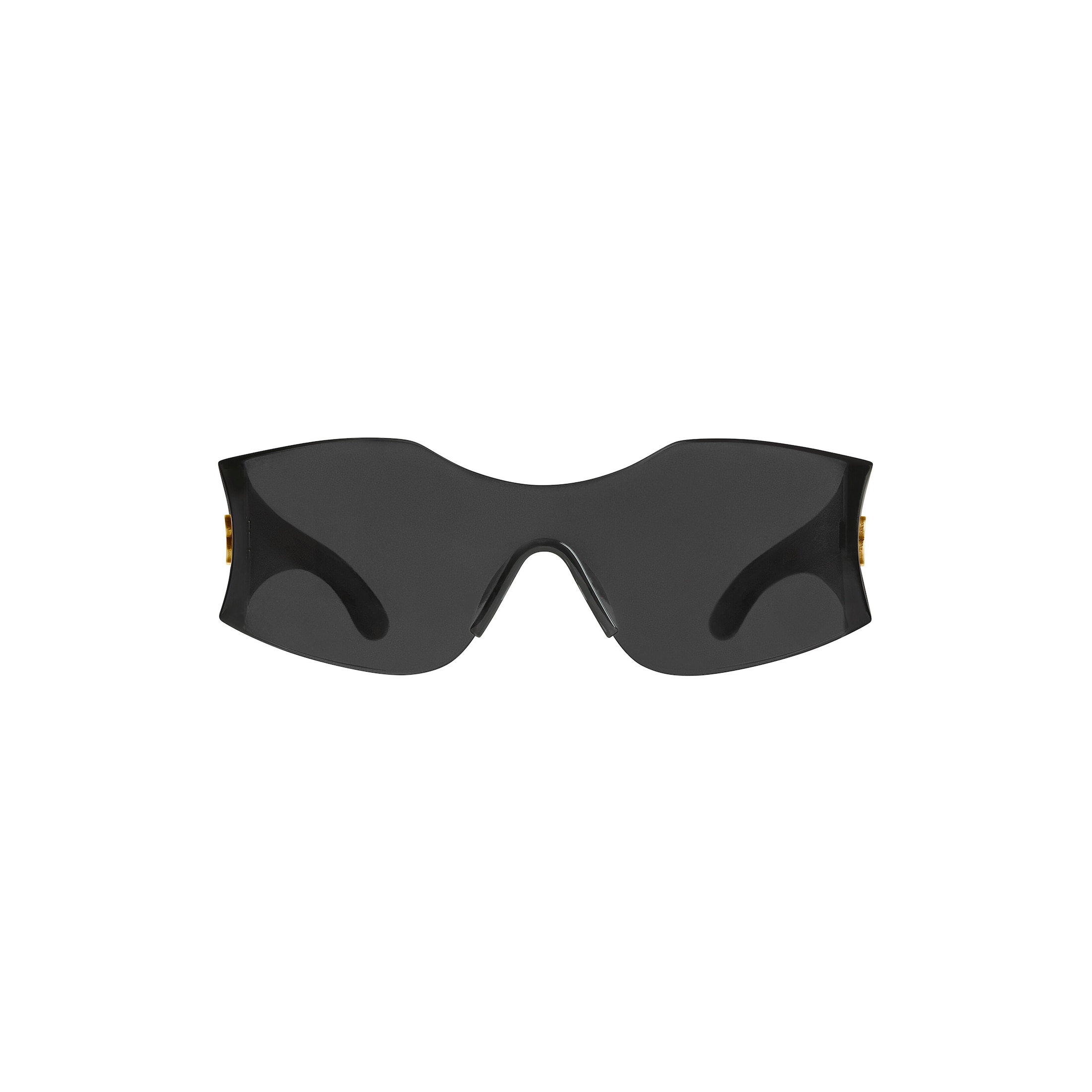 Balenciaga Hourglass Mask Sunglasses - Black - Unisex - Polyamide