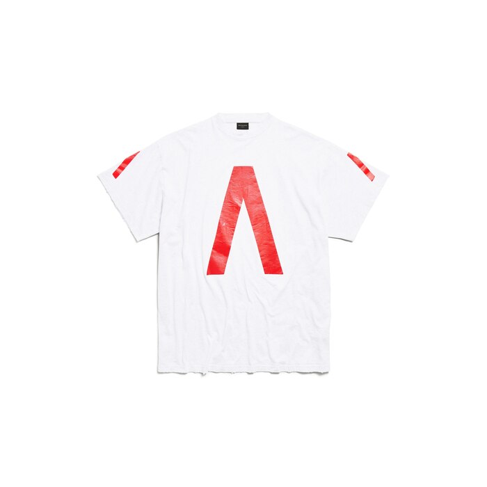 t-shirt balenciaga music | archive series connected oversize