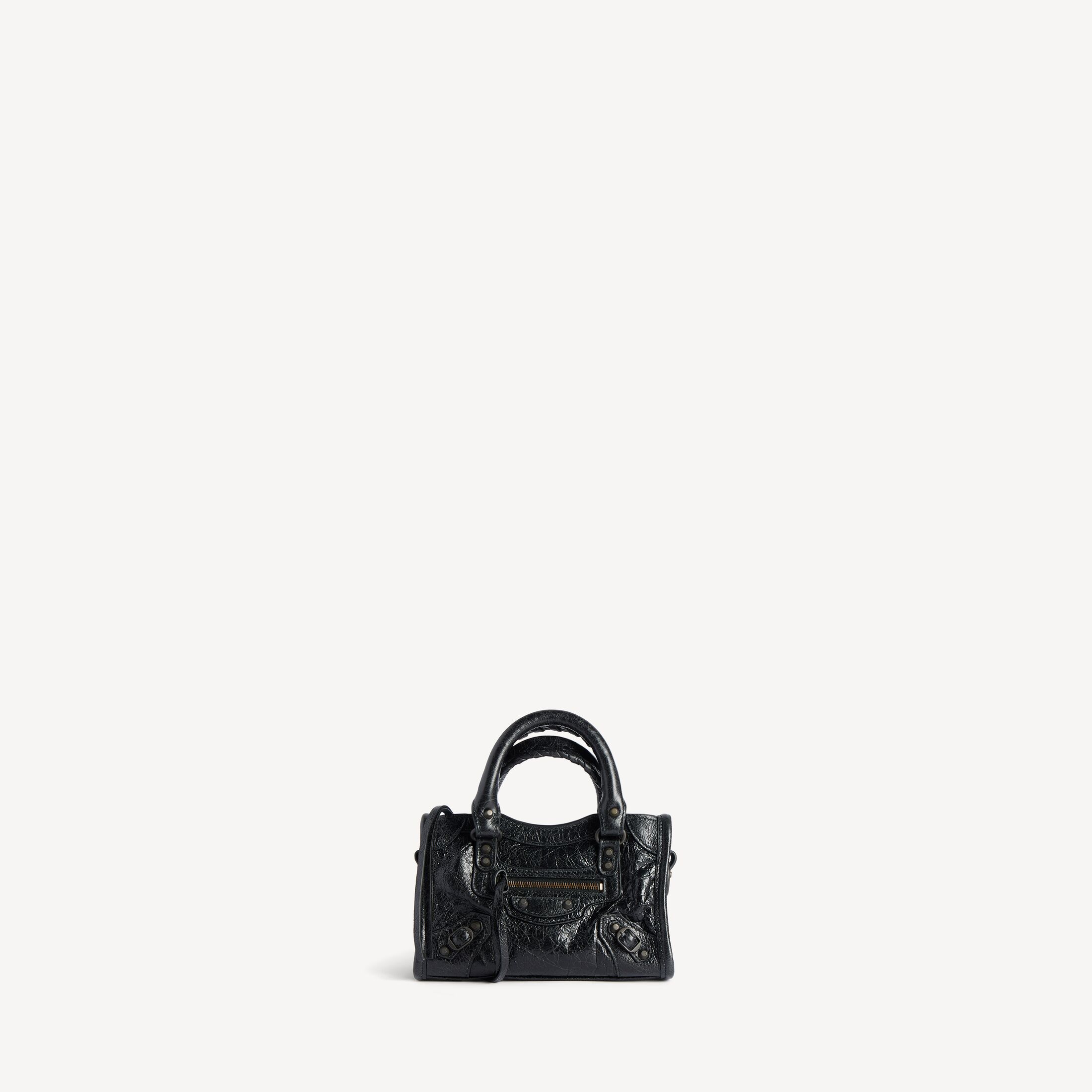 Women's Le City Bag Nano in Black | Balenciaga AU