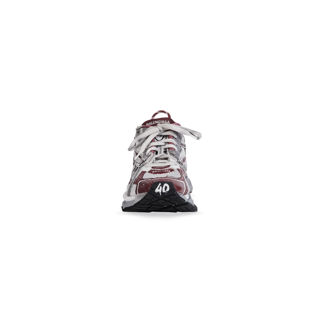 Balenciaga sneakers burgundy Clearance