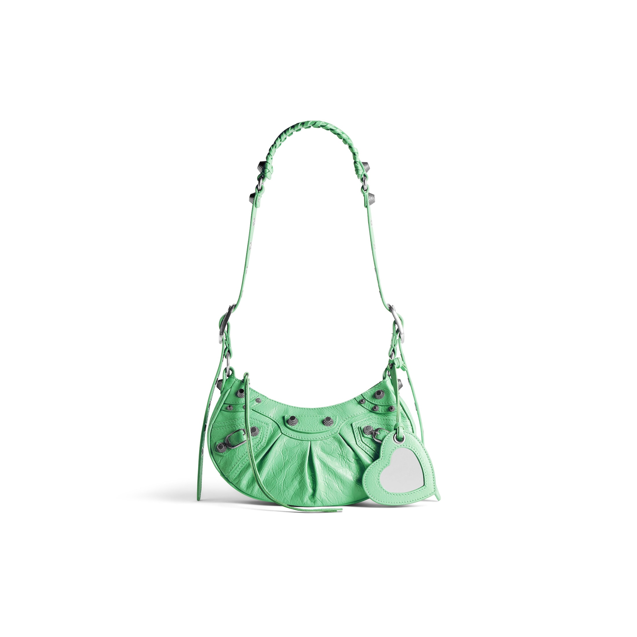 Balenciaga Le Cagole XS Shoulder Bag - Green - Woman - Lambskin