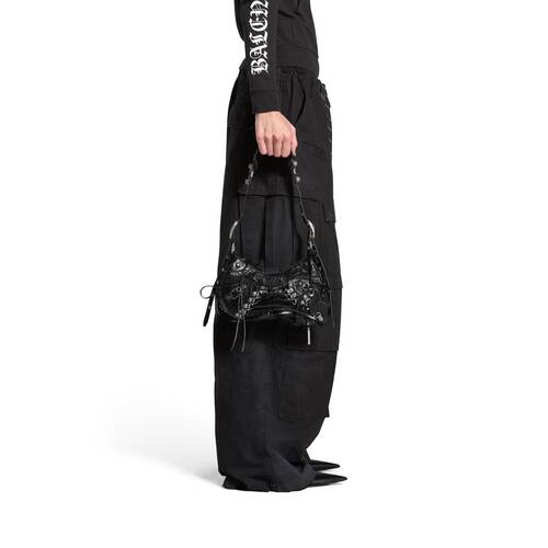 le cagole xs shoulder bag with corset 