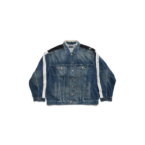 cut-up tracksuit jacket 
