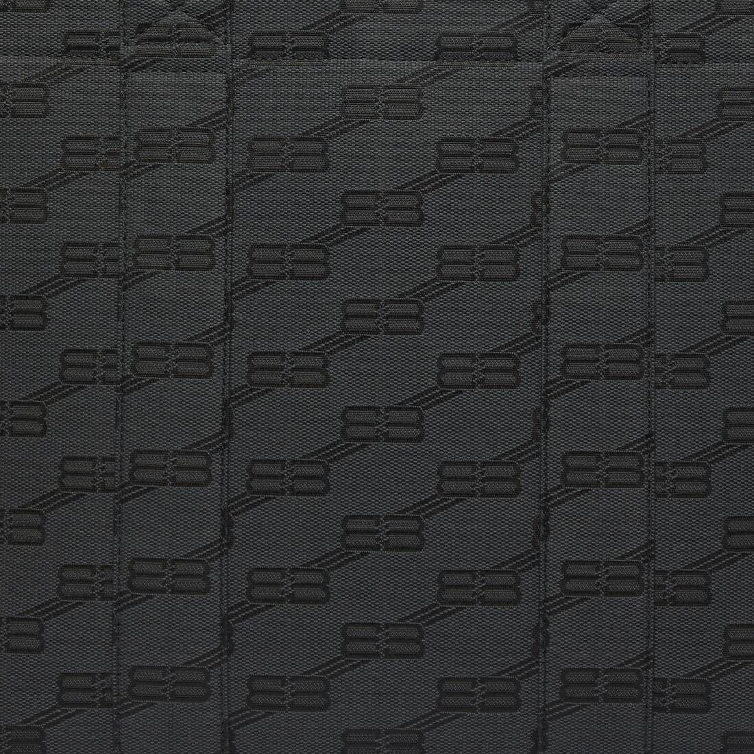 Hardware 2.0 ミディアム トートバッグ ストラップ付き　bb Monogramジャカードキャンバス のために ウィメンズ で ブラック