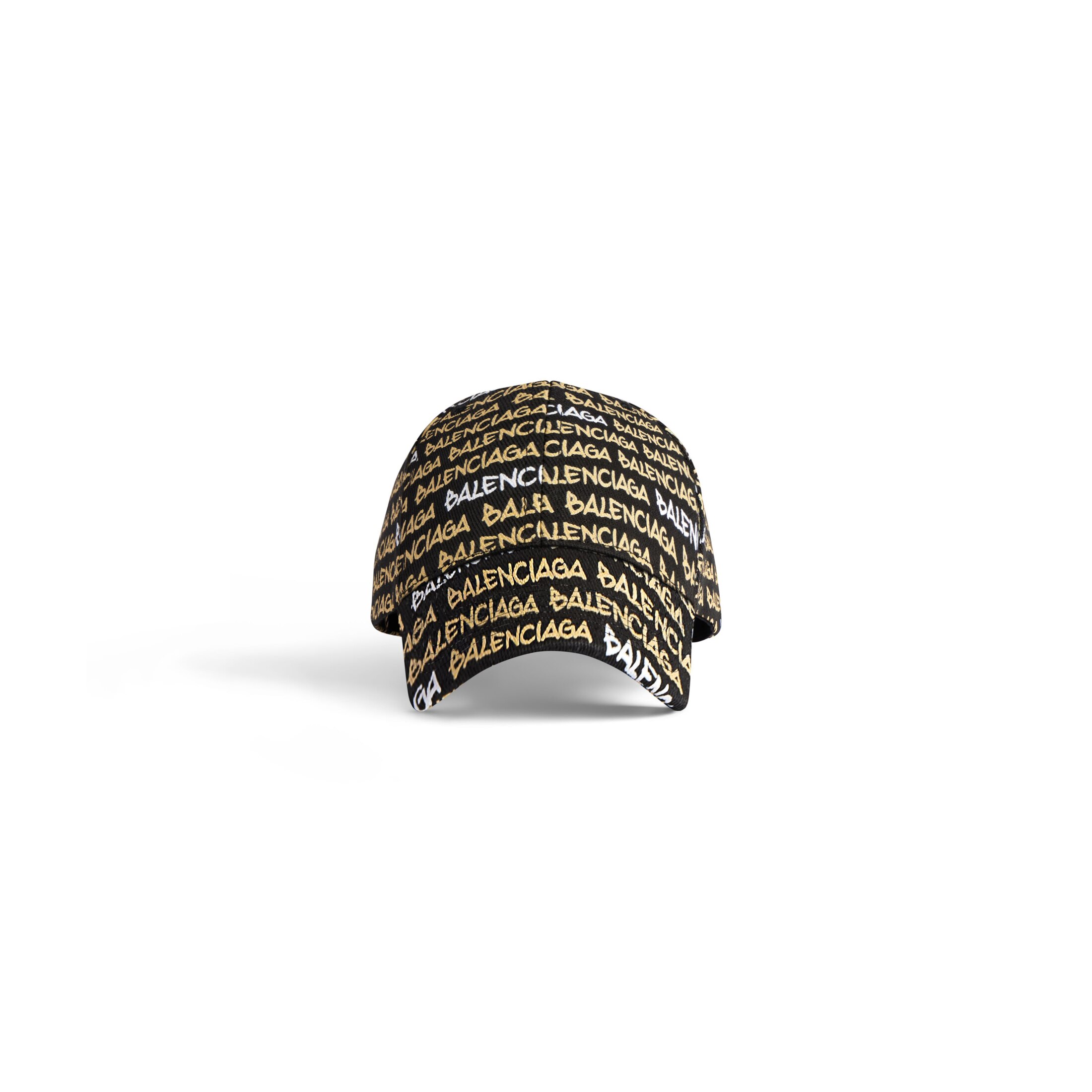 Balenciaga Funky Font Cap - Black - Unisex - S - Cotton
