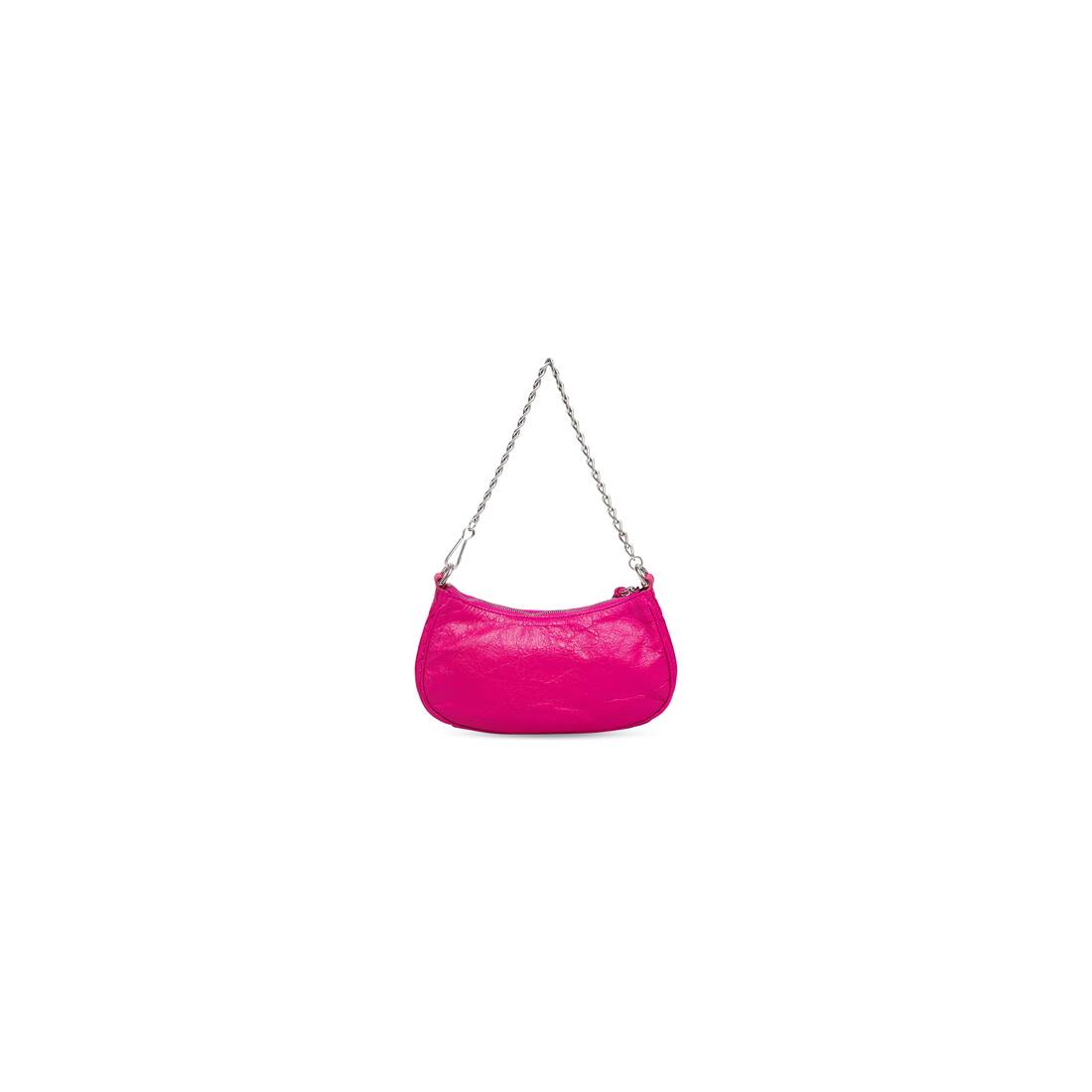 Women's Le Cagole Mini Bag With Chain in Bright Pink | Balenciaga United Kingdom EN - Image 3