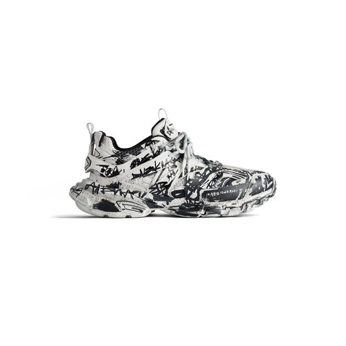 track graffiti sneaker 