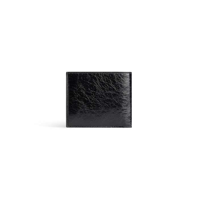 monaco square folded coin wallet