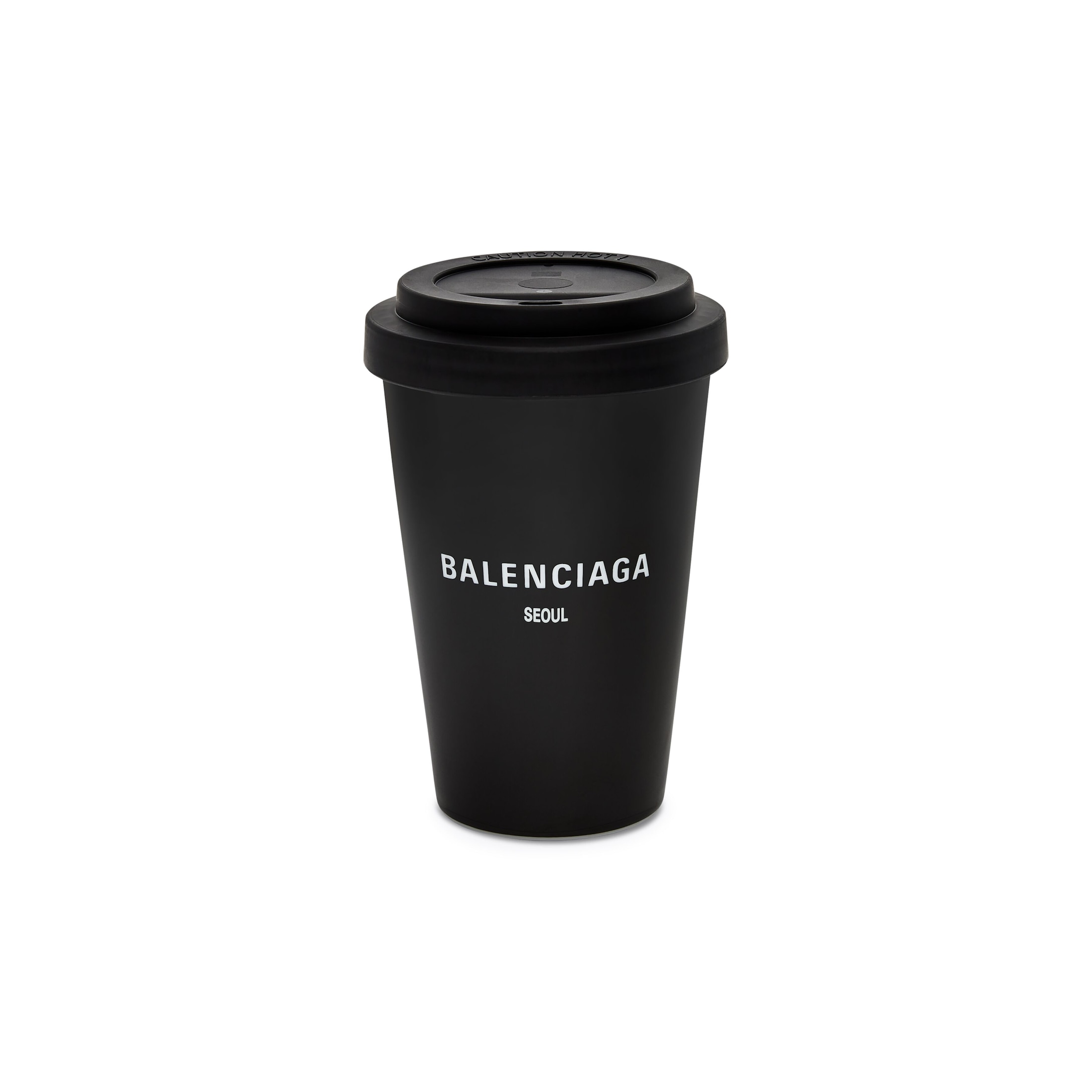 Balenciaga Taza de café Seoul - Negro - Hombre -100 % Porcelana - 83 % Tpe, 17 % Polipropileno