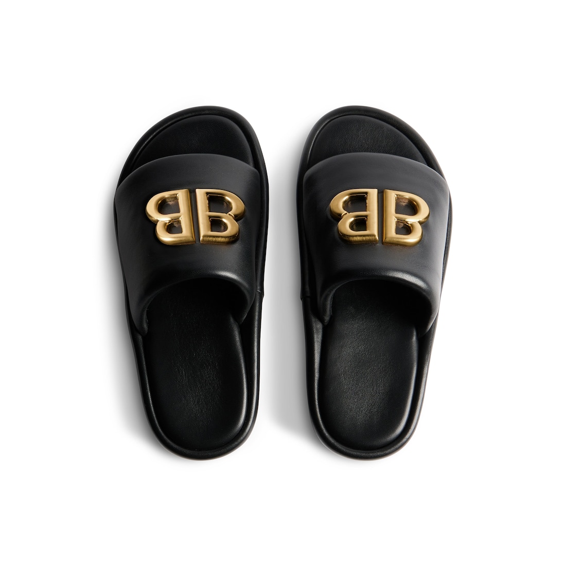 Balenciaga slippers black best sale