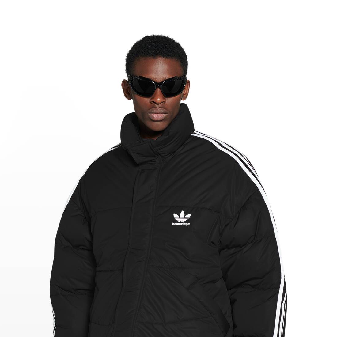Balenciaga Adidas Puffer ジャケット で ブラック Balenciaga JP