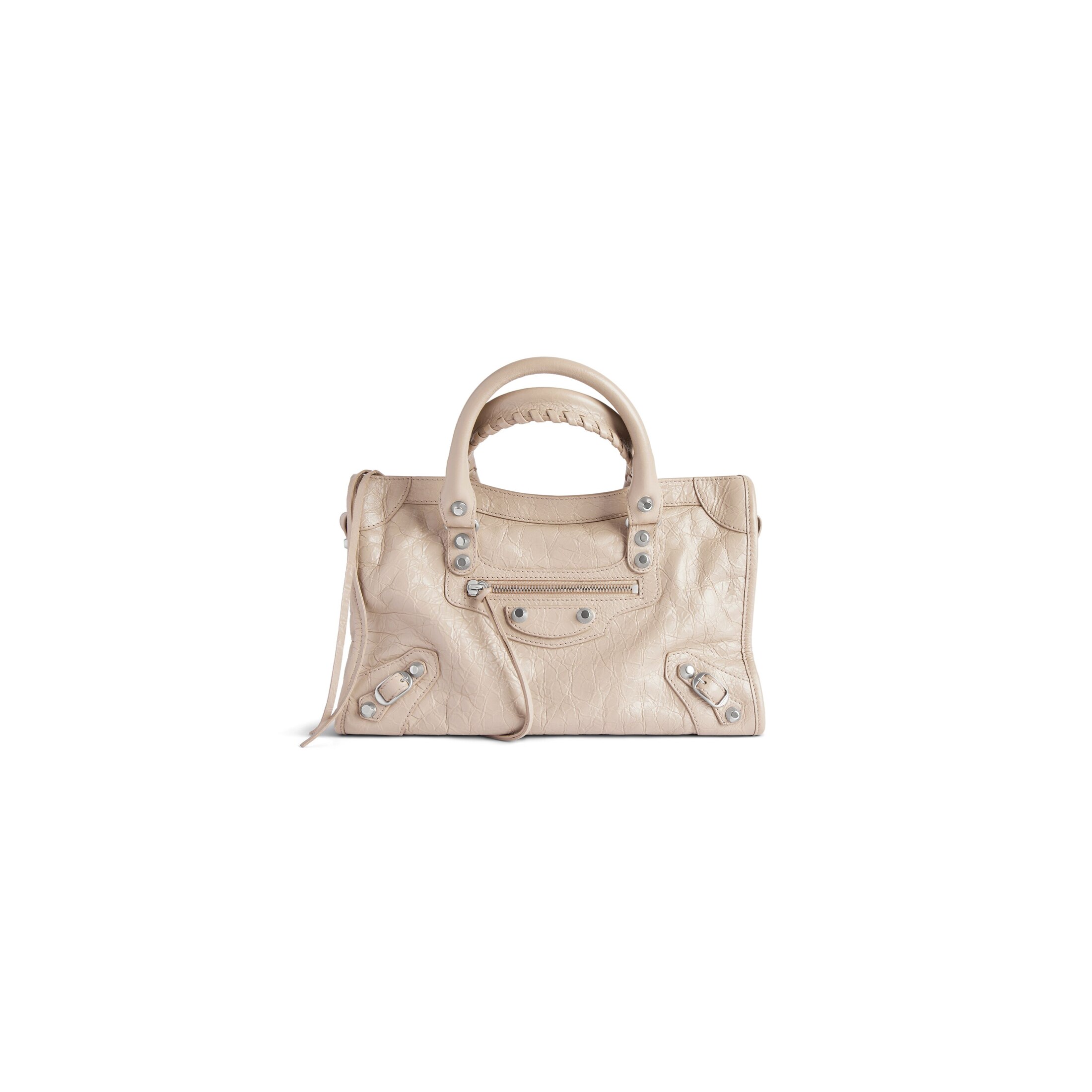 Balenciaga Le City Small Bag - Beige - Woman - Lambskin