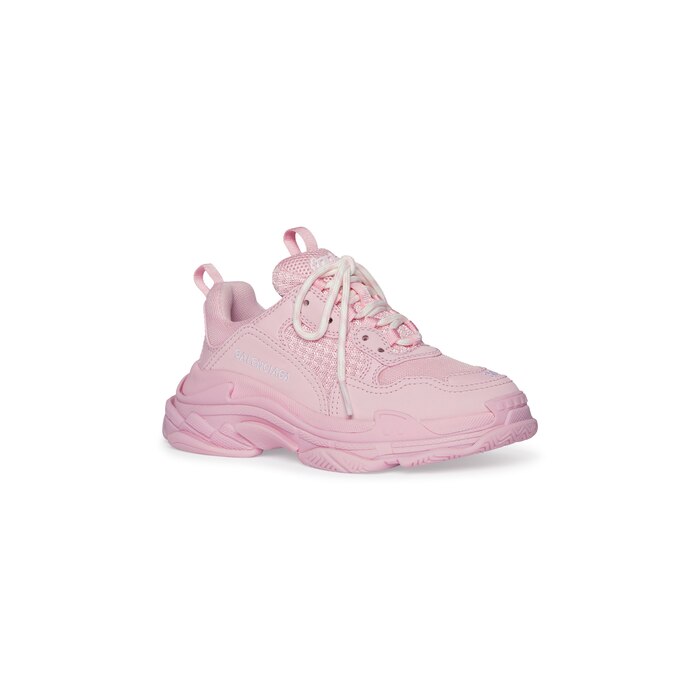 Kids - Triple S Sneaker in Pink | Balenciaga US