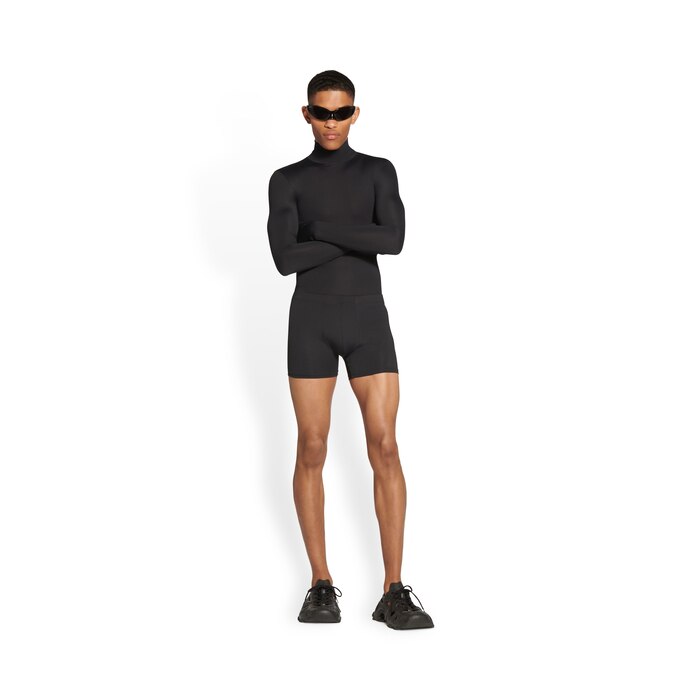 covered elastic boxer briefs