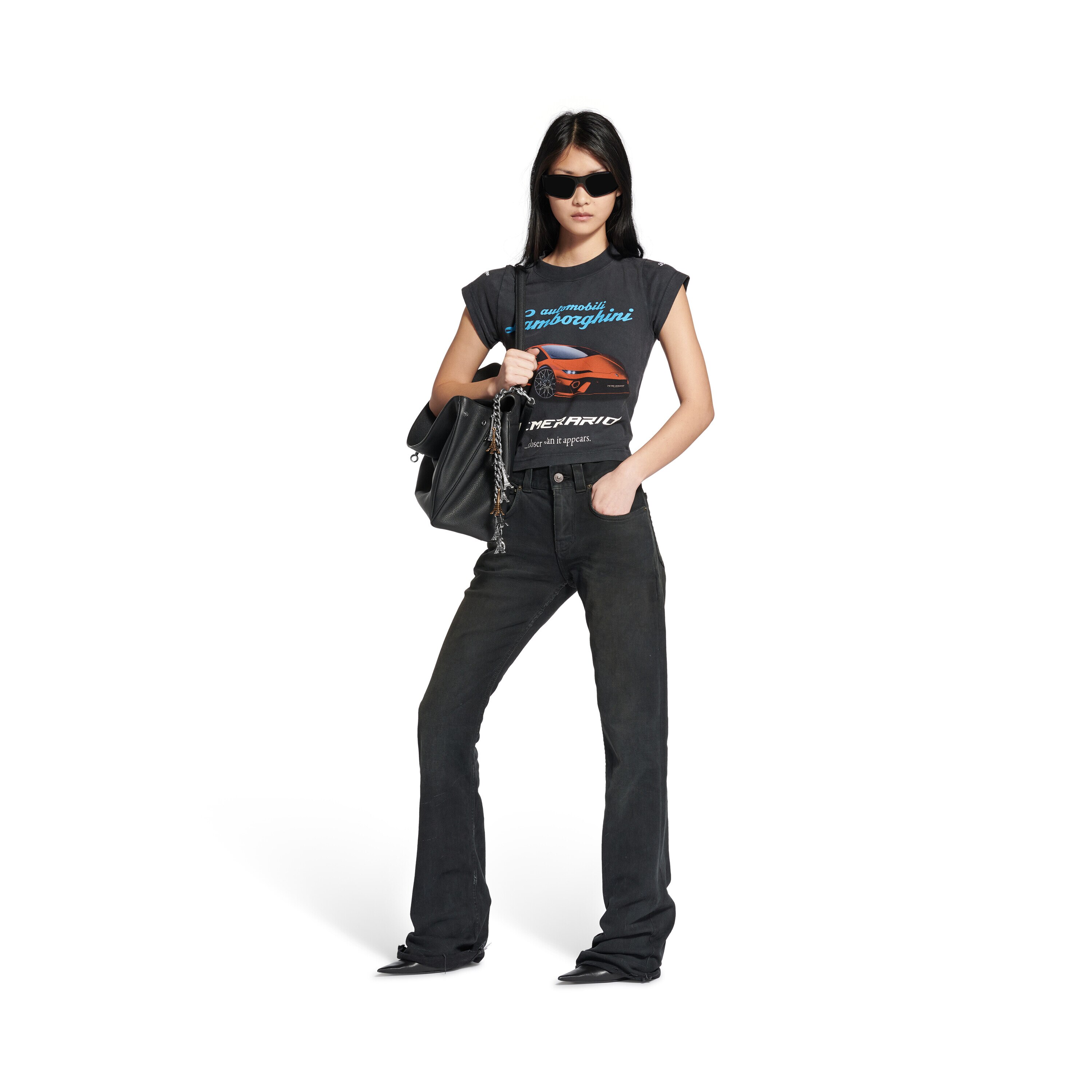 ホワイト の ウィメンズ スリムフィット Bootcut パンツ
