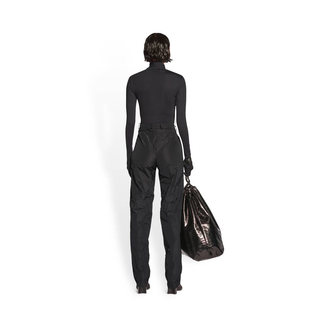 Packable Pants in Black | Balenciaga United States EN - Image 5
