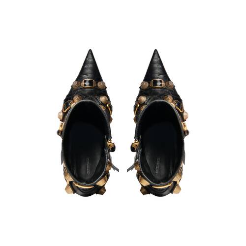 cagole 90mm bootie crocodile embossed