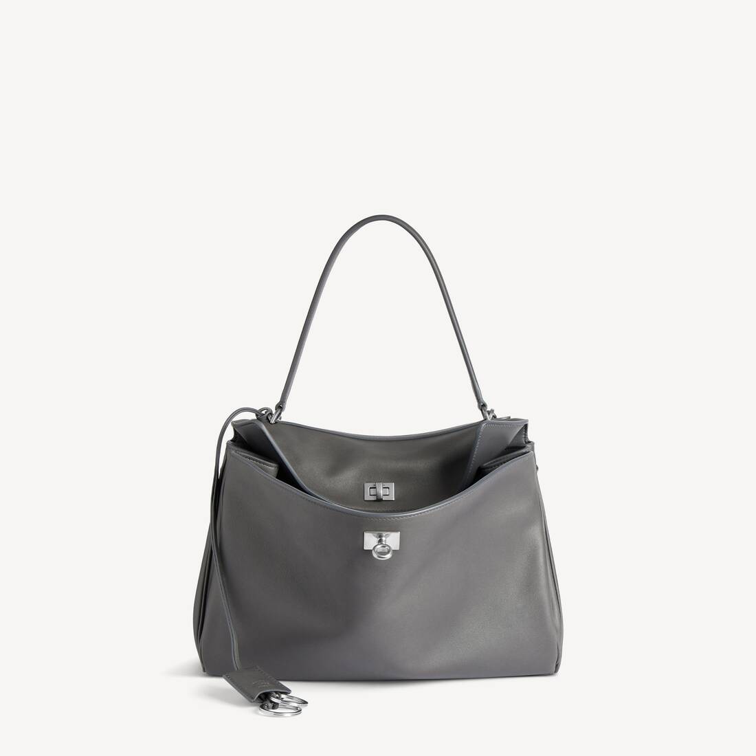 Sac À Main Rodeo Moyen pour Femme en Gris Balenciaga BE