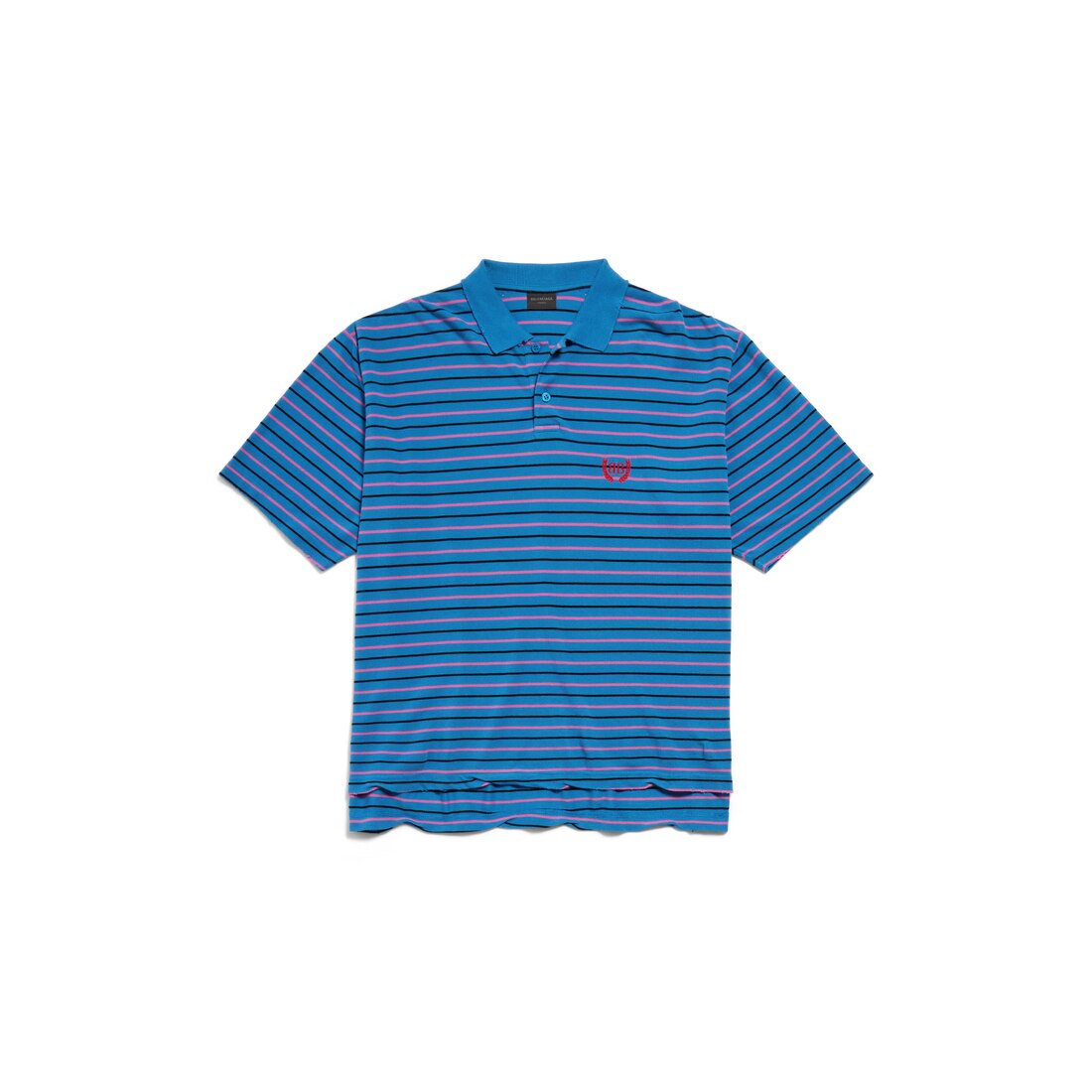 ★関税込み★【Balenciaga】Laurel Classic Tシャツ ホワイト の ウィメンズ Laurel Classic レギュラー Polo