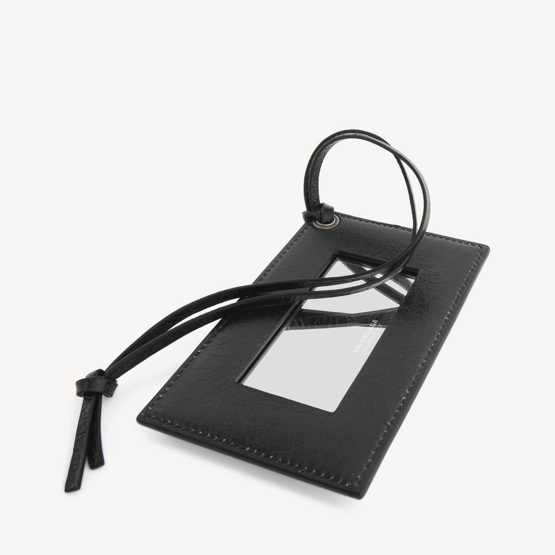 Women's Le City Charm Card Case Mirror in Black Balenciaga US