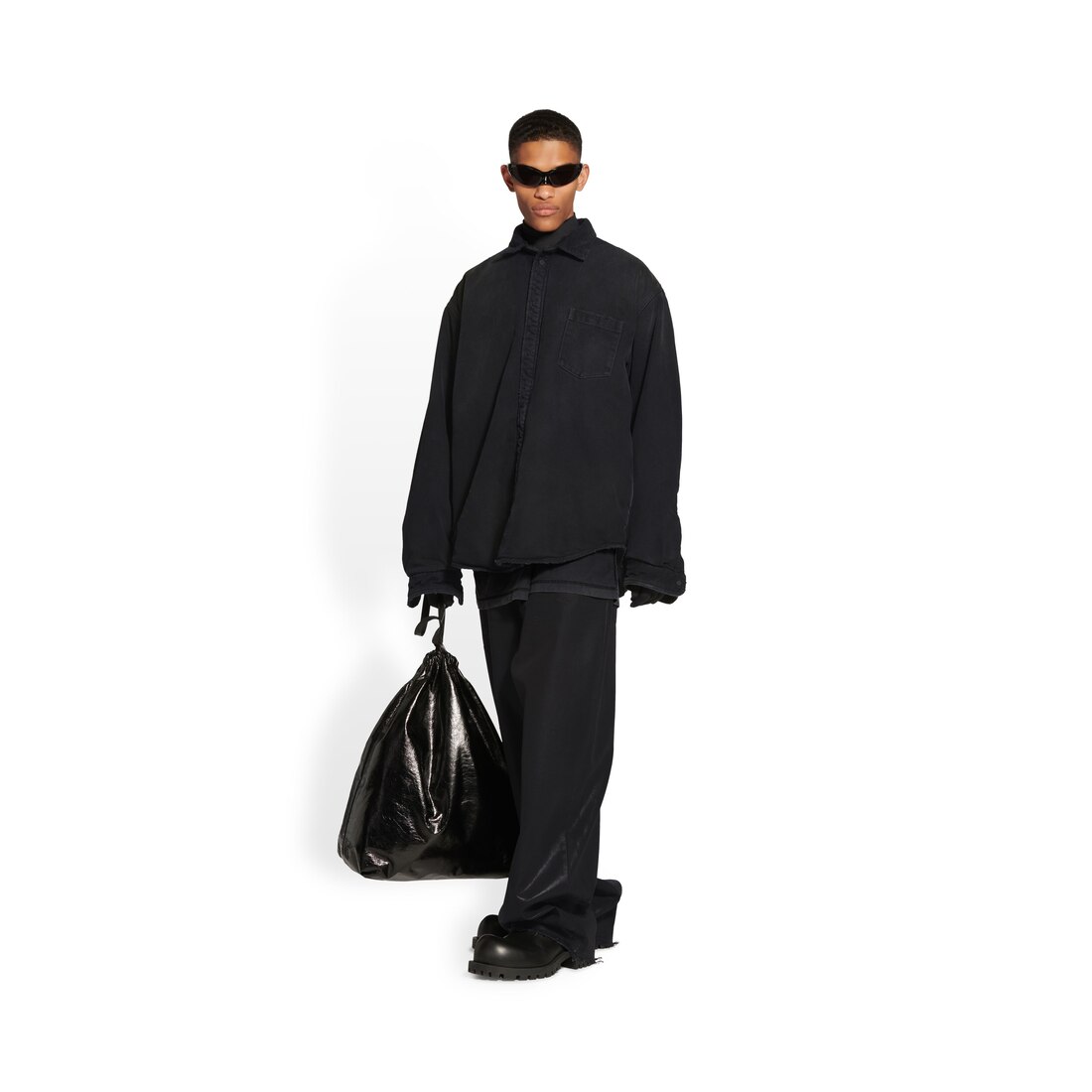 BALENCIAGA Oversized Padded Shirt-