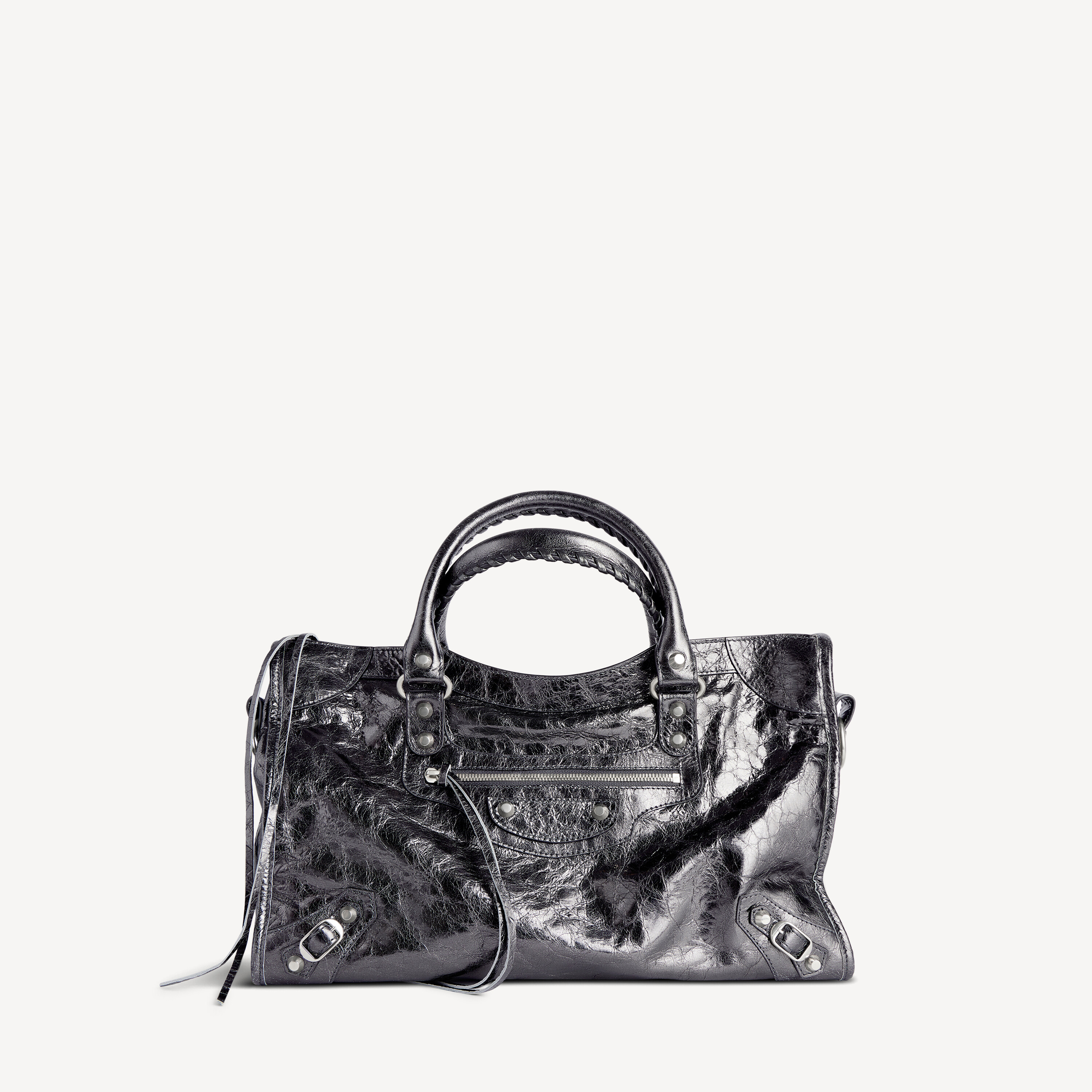 Women's Le City Bag Medium in Steel Grey