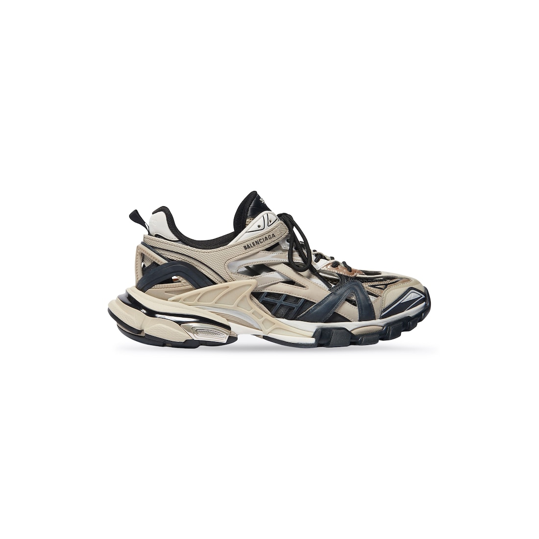 Men's Track.2 Sneaker in Beige/black