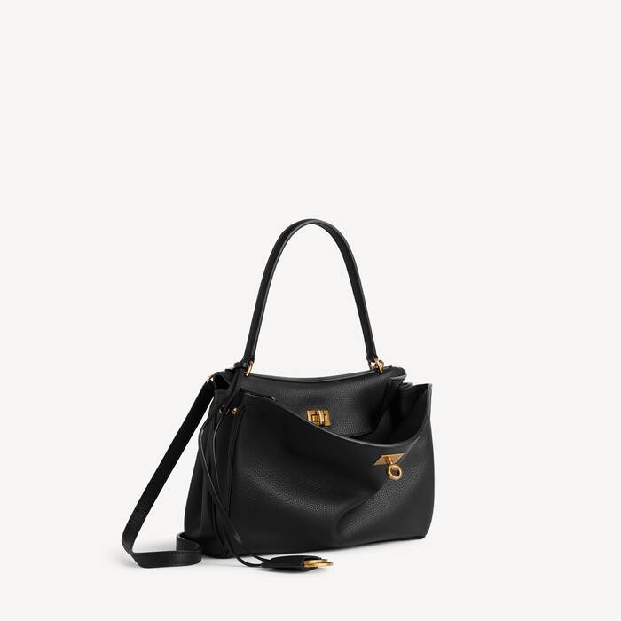 Rodeo Mini Calfskin Handbag - Silver main image 1