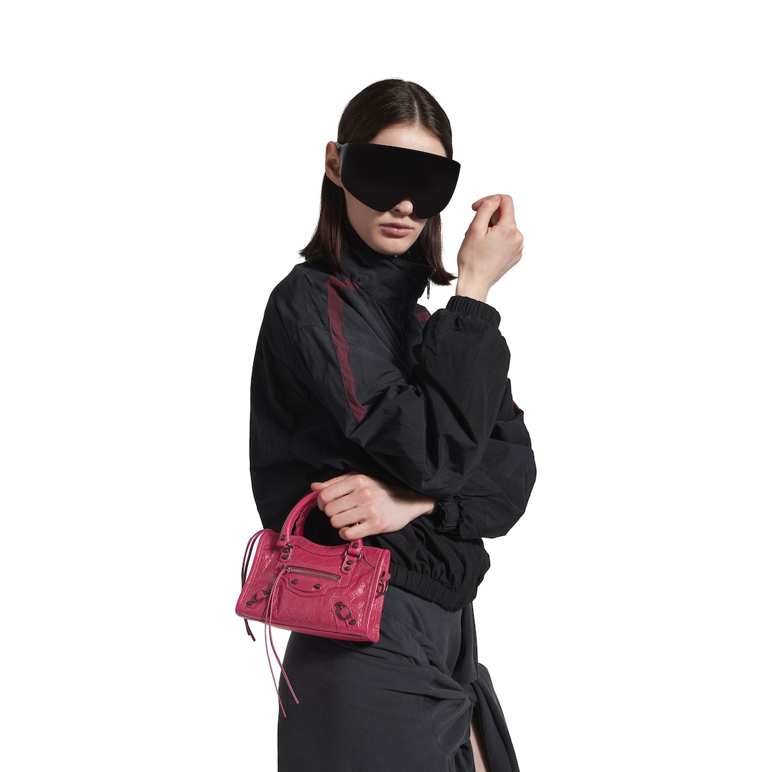 BALENCIAGA バレンシアガ the city ザ•シティ　フランボワーズ Women's Le City Bag Nano in Framboise | Balenciaga US