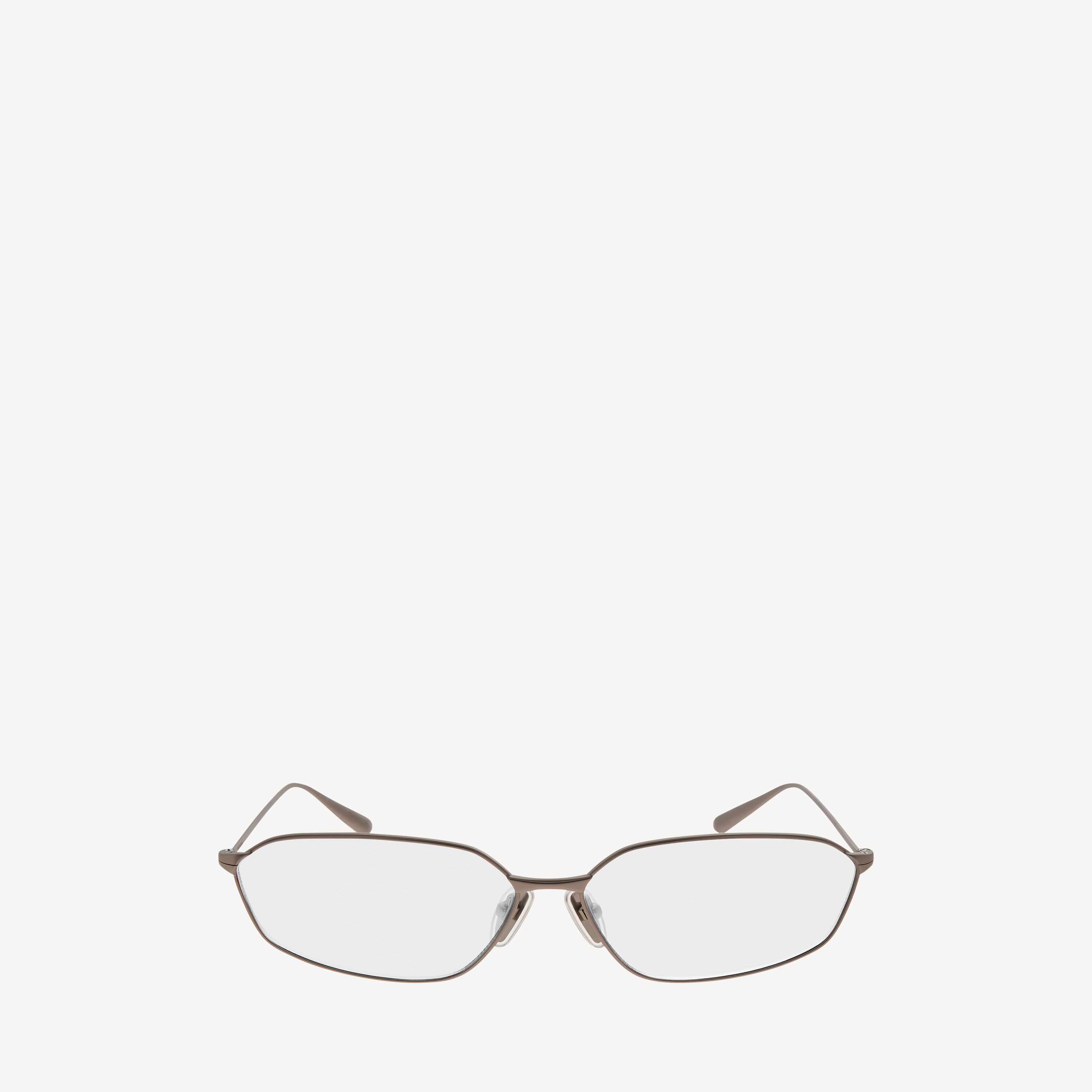 BALENCIAGA シルバー サングラス ケース付き Bat Rectangle サングラス で シルバー | Balenciaga JP (バレンシアガ）