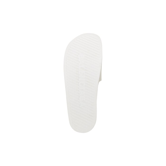 Women's Pool Slide Sandal in White Black | Balenciaga US