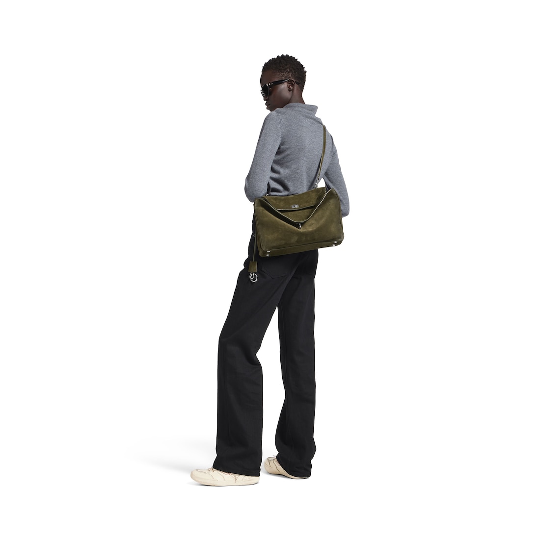 BALENCIAGA RODEO ハンドバッグ カーキ カーキ の ウィメンズ Rodeo ハンドバッグ ミディアム