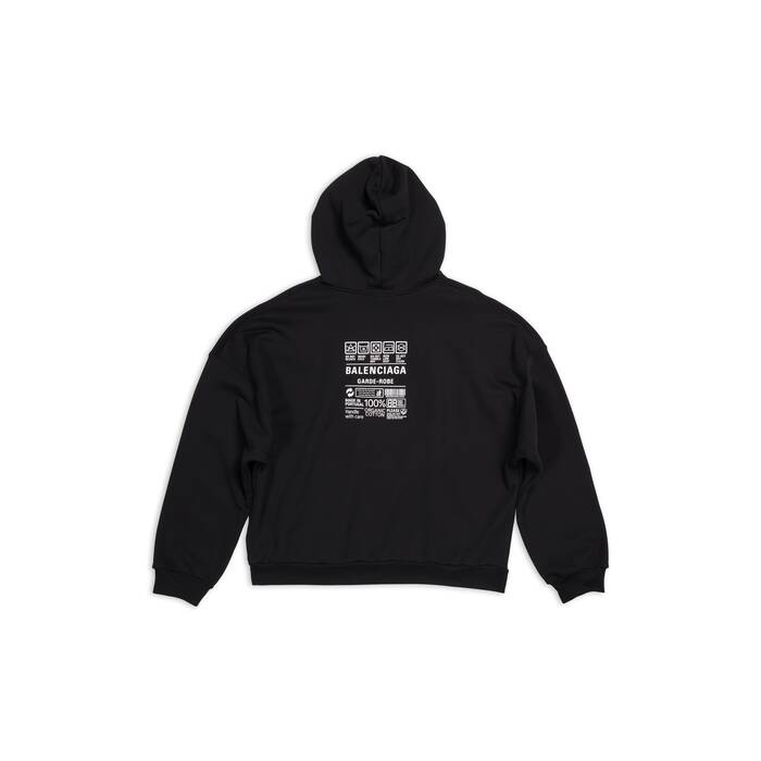care label hoodie medium fit