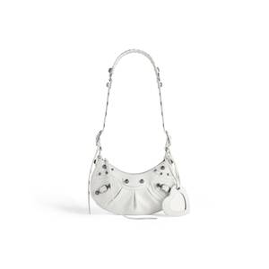 Women's Le Cagole Xs Shoulder Bag in White | Balenciaga US