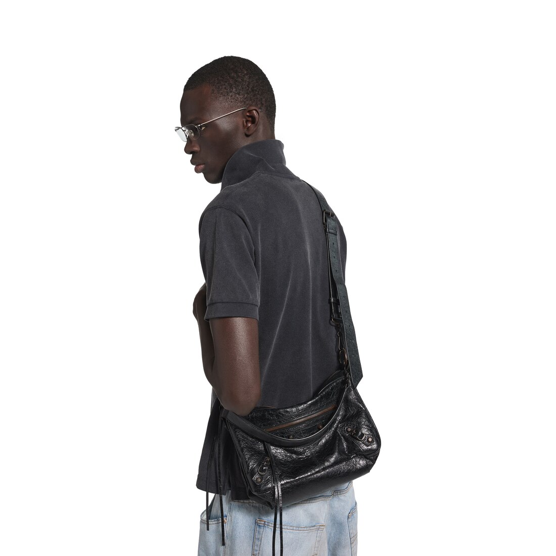 Men's Le City Moto Small in Black
