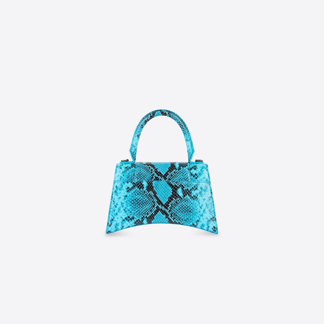 blue hourglass bag