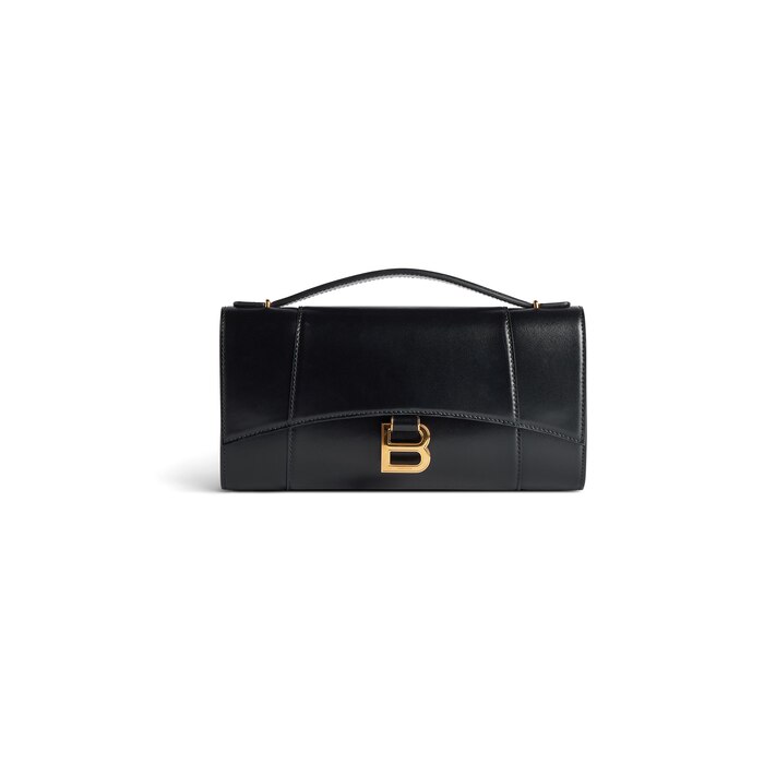 hourglass pochette with chain 