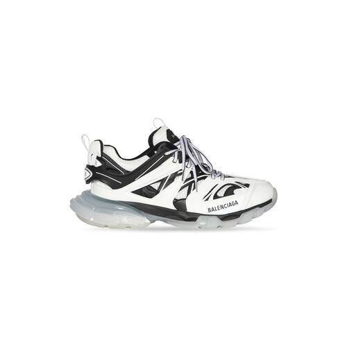 track sneaker clear sole 
