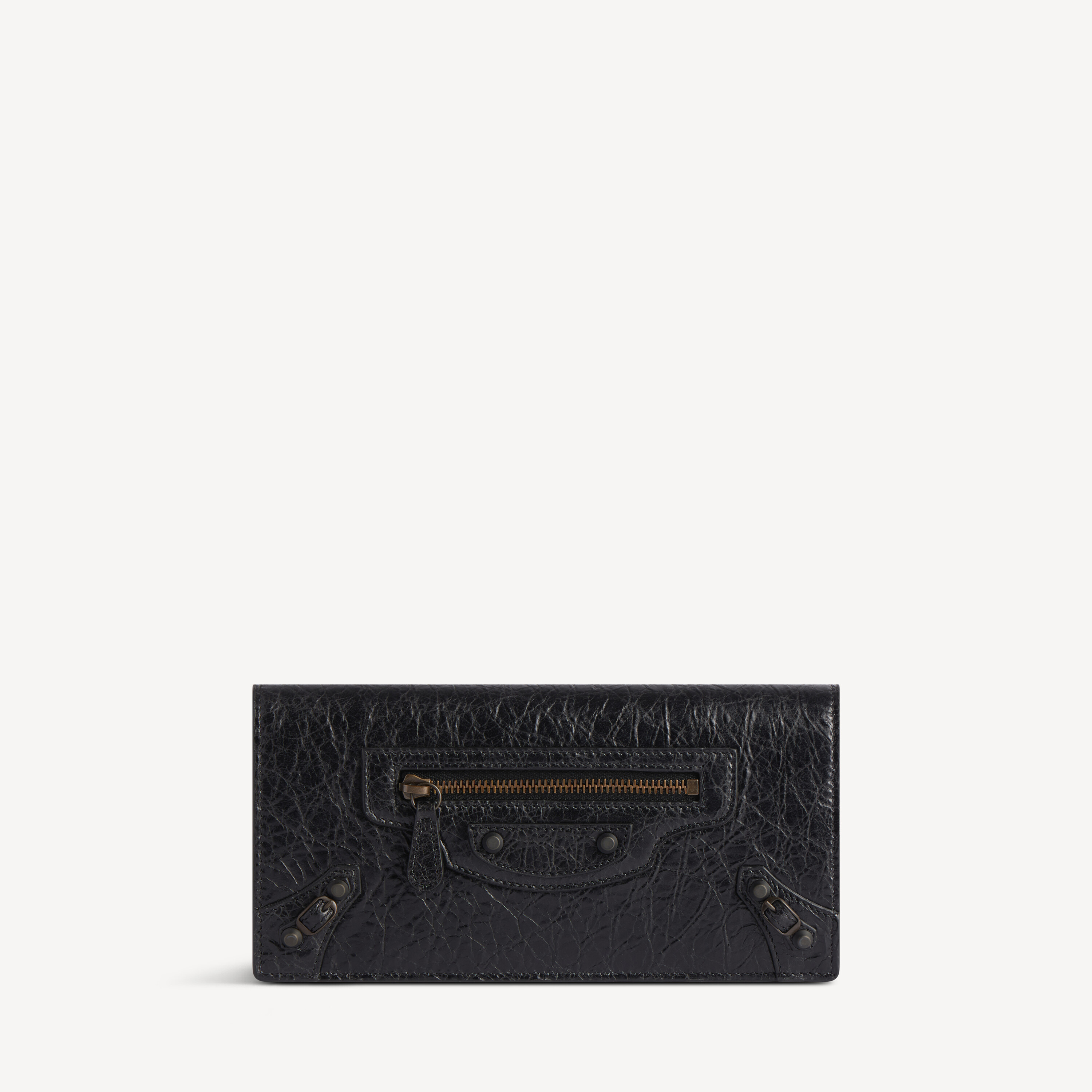 Women's Le City Money Long Wallet in Black Balenciaga US