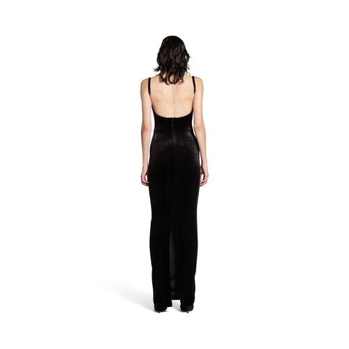 fitted gown